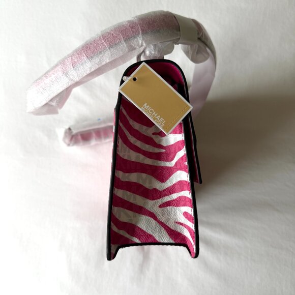Michael Kors Zebra Print Crossbody Bag - Picture 7 of 8